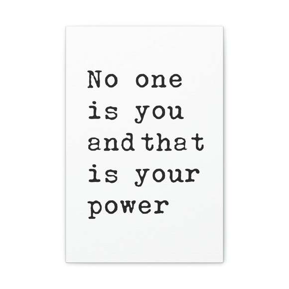 Inspirational Wall Art You And Your Power Motivation Wall Decor for Home Office